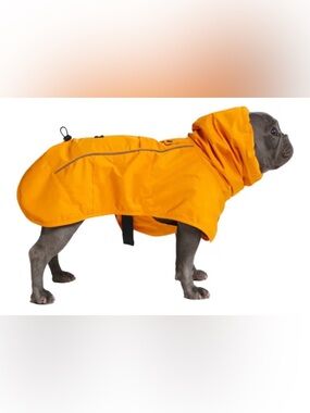 Spark Paws | Dog Waterproof Windproof Raincoat  Mustard Yellow size large